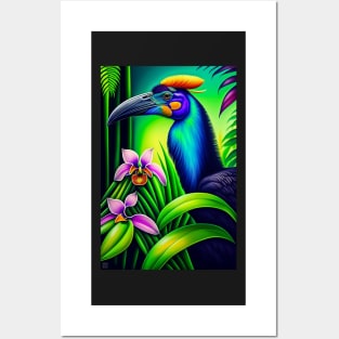 Cassowary Painting Posters and Art